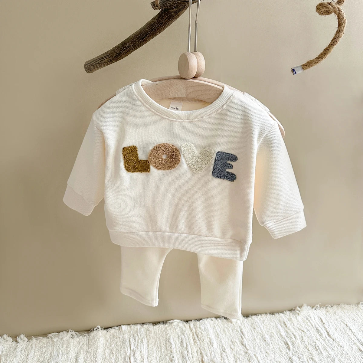 2pc Love Outift